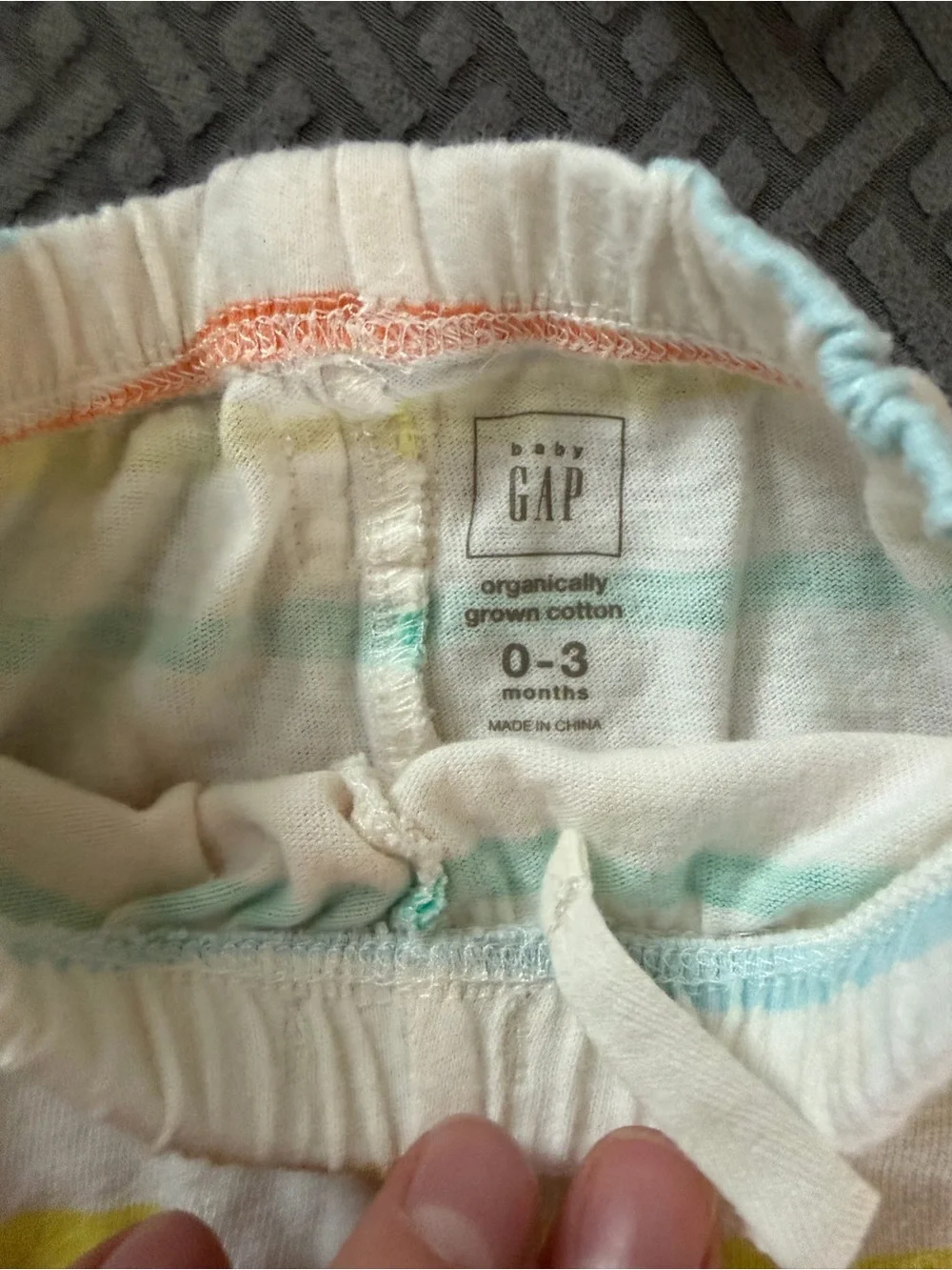 Gap baby top and pants bundle